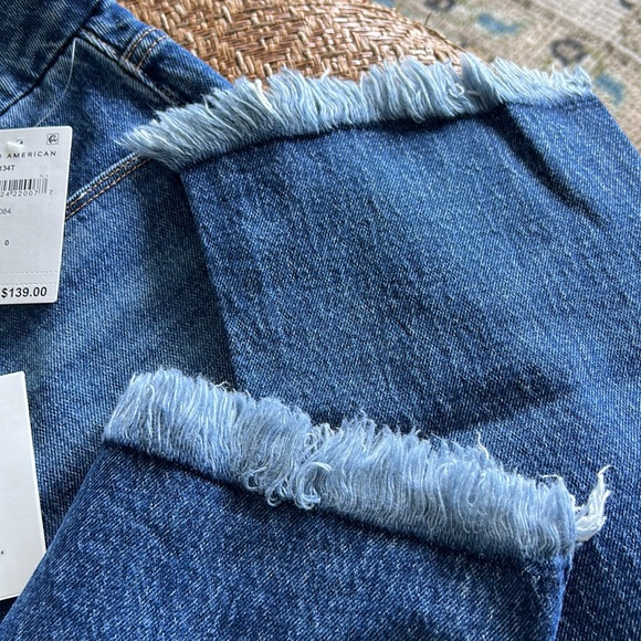 NWT-Good American “Good Boy” jeans, size 0/25 - Picture 3 of 5